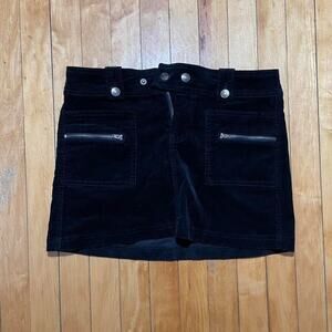 Forever 21 Black Mini Skirt Size Medium Y2K Casual Minimalist